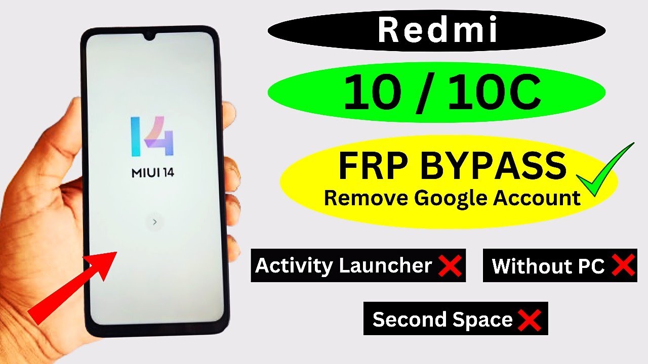 Redmi 10/10c Frp Bypass Android 13 Miui 14 | Activity Redmi 10/10c Frp Bypass Android 13 Miui 14 | Activity