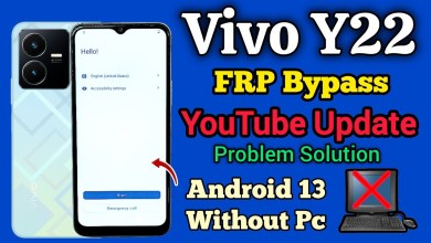 Vivo Y22 || FRP Bypass || Android 13 || Youtube Update Vivo Y22 || FRP Bypass || Android 13 || Youtube Update
