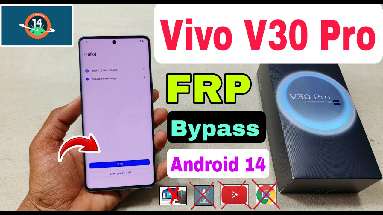 Vivo V30 Pro FRP Bypass Android 14 | 2024 | Vivo V25 Vivo V30 Pro FRP Bypass Android 14 | 2024 | Vivo V25
