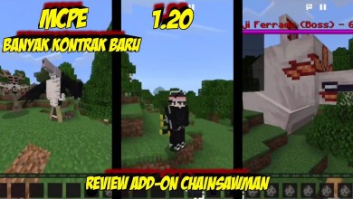 Showcase Add-on ChainsawMan v1.20 MCPE Minecraft Showcase Add-on ChainsawMan v1.20 MCPE Minecraft
