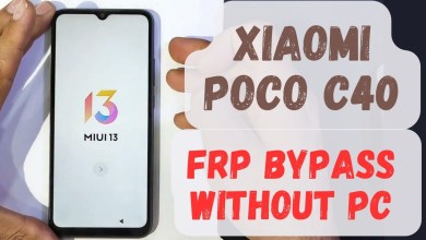 Xiaomi poco C40 frp bypass without pc Xiaomi poco C40 frp bypass without pc