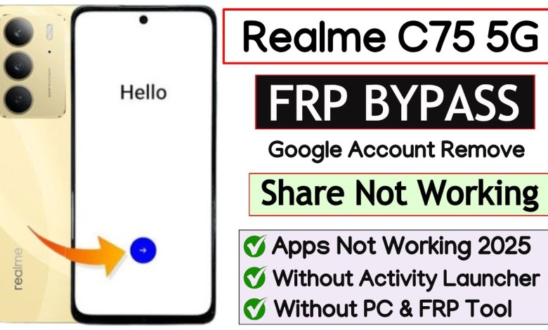 Unlocking Secrets: How to Bypass the Google Account Lock on Realme C75 5G! Unlocking Secrets: How to Bypass the Google Account Lock on Realme C75 5G!