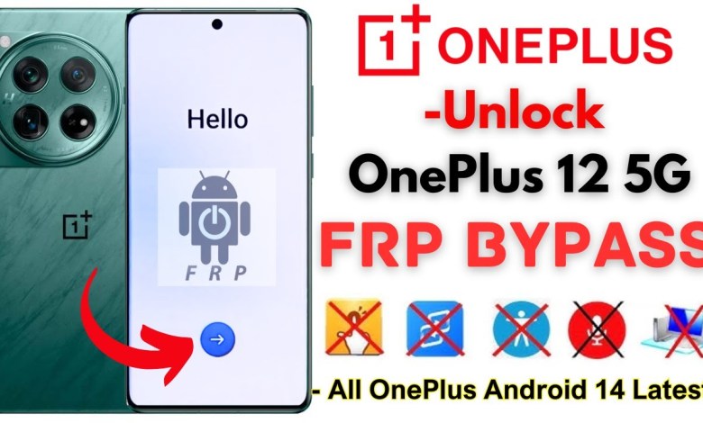 -Unlock Android 14 OnePlus 12 5g FRP Bypass Without PC -Unlock Android 14 OnePlus 12 5g FRP Bypass Without PC
