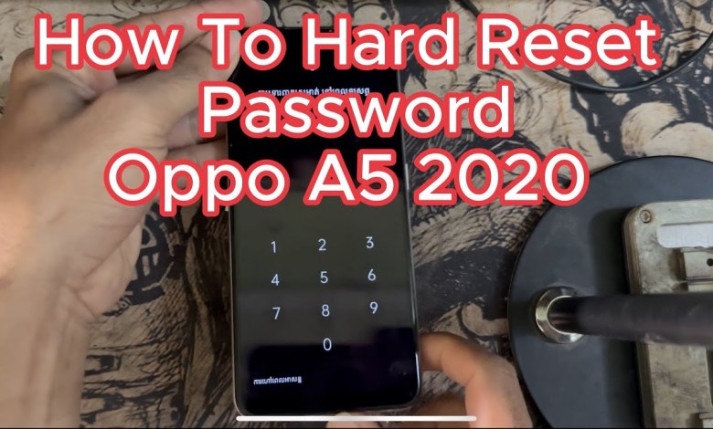 How to unlock oppo A5 / 2020 / how to hard reset password How to unlock oppo A5 / 2020 / how to hard reset password