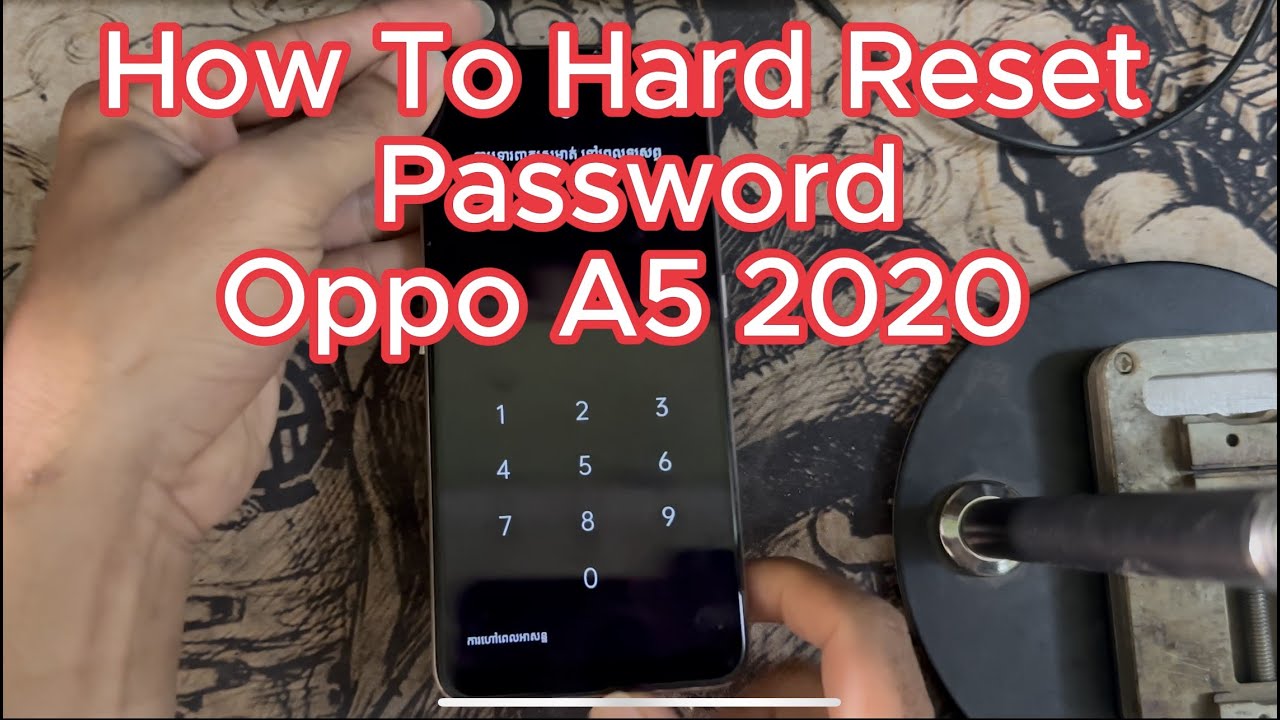 How to unlock oppo A5 / 2020 / how to hard reset password How to unlock oppo A5 / 2020 / how to hard reset password
