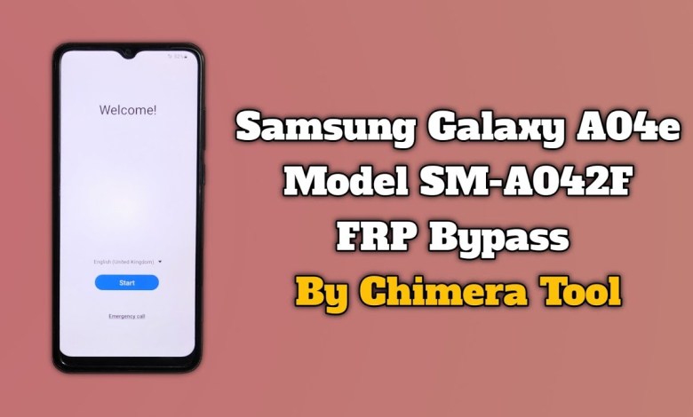 Samsung A04E FRP Bypass By Chimera Tool A042F FRP Samsung A04E FRP Bypass By Chimera Tool A042F FRP