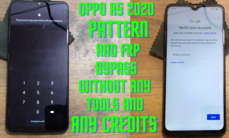 Oppo a5 2020 Pattern Lock And FRP Lock Bypass without Oppo a5 2020 Pattern Lock And FRP Lock Bypass without