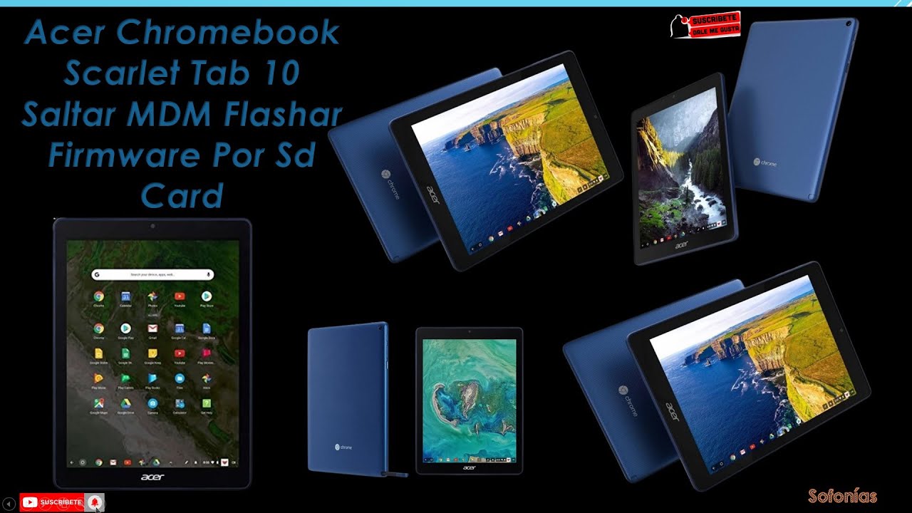 Acer Chromebook Scarlet Tab 10 Saltar MDM Flashar Acer Chromebook Scarlet Tab 10 Saltar MDM Flashar