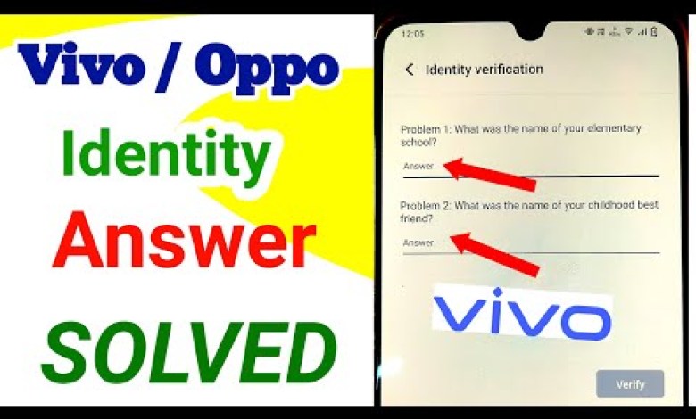 Identity Verification Vivo Forget Password ! Vivo Identity Verification Vivo Forget Password ! Vivo