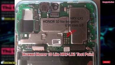 Huawei Honor 10 Lite HRY-LX1 Test Point Huawei Honor 10 Lite HRY-LX1 Test Point