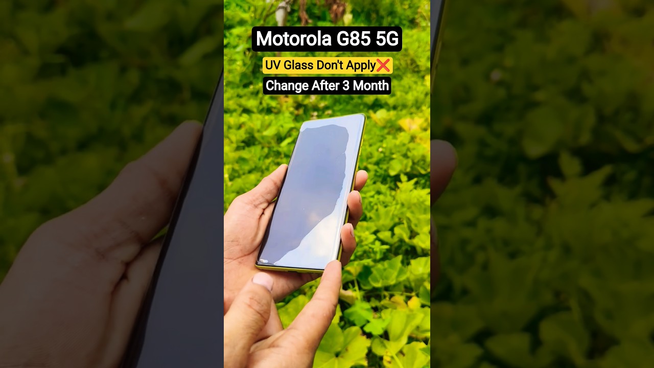 Unlock the Mystery: Why You Should Skip UV Glass for Motorola G85 5G! #TrendingShorts Unlock the Mystery: Why You Should Skip UV Glass for Motorola G85 5G! #TrendingShorts
