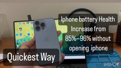 Apple Iphone Battery Heath Increase from 85%-96% Apple Iphone Battery Heath Increase from 85%-96%