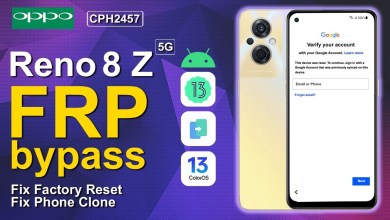 Oppo Reno 8 Z 5G Bypass FRP Android 13 Without Computer Oppo Reno 8 Z 5G Bypass FRP Android 13 Without Computer