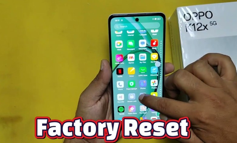 how to reset oppo k12x | oppo k12x reset kaise kare | how to reset oppo k12x | oppo k12x reset kaise kare |