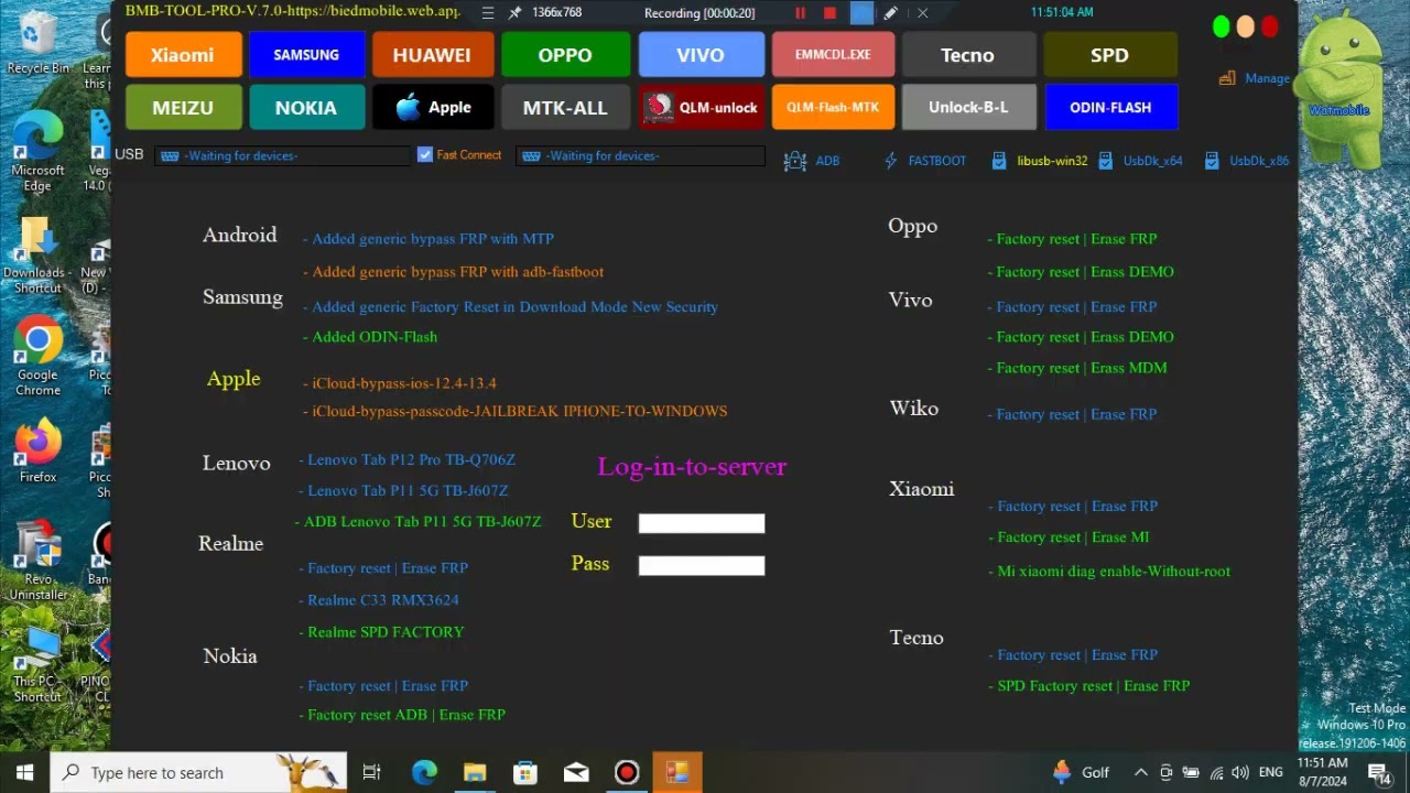 FRP Bypass Program Gmail oppo vivo samsung huawei BMB FRP Bypass Program Gmail oppo vivo samsung huawei BMB