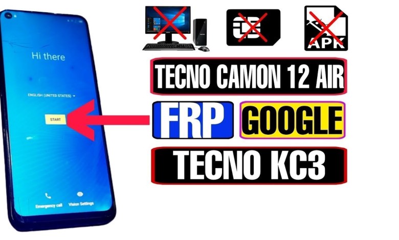 Tecno Camon 12 Air Frp Bypass l Tecno Kc3 Frp Tecno Camon 12 Air Frp Bypass l Tecno Kc3 Frp