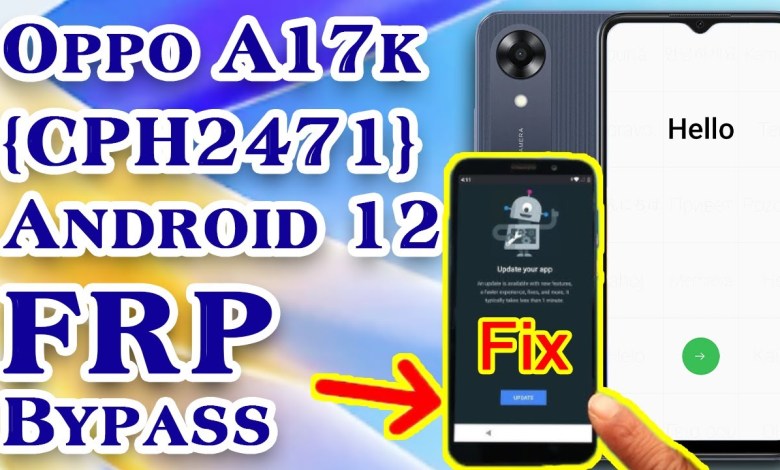 Oppo A17K FRP Bypass without PC | CPH2471 FRP Bypass | Oppo A17K FRP Bypass without PC | CPH2471 FRP Bypass |