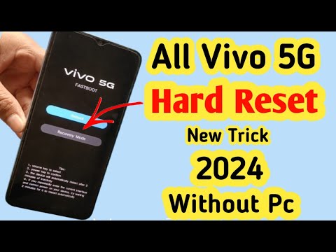 VIVO T2 5g Factory Reset & Remove Pattern/ Pin/ VIVO T2 5g Factory Reset & Remove Pattern/ Pin/