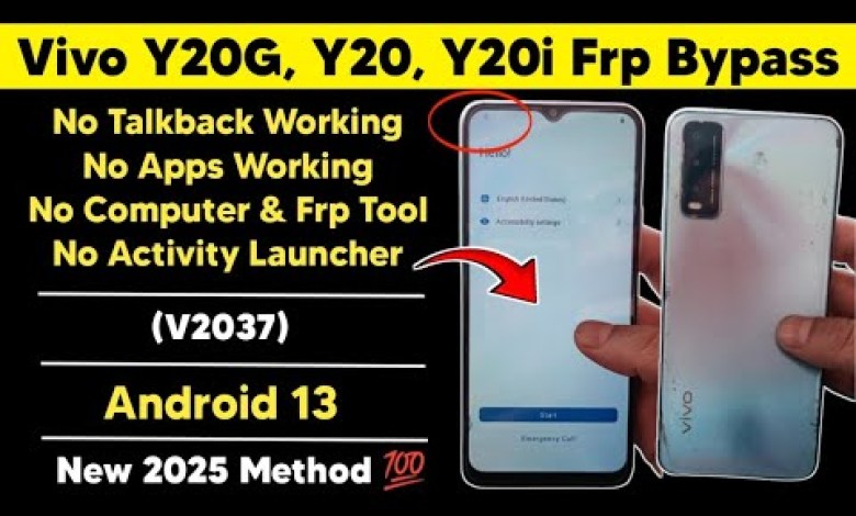 Curious about Vivo Y20G (V2037) Android 13 Frp Bypass for Vivo Y20? Curious about Vivo Y20G (V2037) Android 13 Frp Bypass for Vivo Y20?