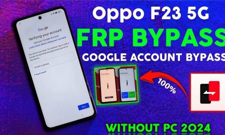 Oppo F23 5G FRP Unlock Android 13 || Google Account Oppo F23 5G FRP Unlock Android 13 || Google Account