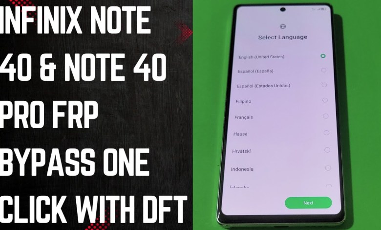Unlocking Secrets: Effortlessly Bypass FRP on Infinix Note 40 & Note 40 PRO with Just One Click! Unlocking Secrets: Effortlessly Bypass FRP on Infinix Note 40 & Note 40 PRO with Just One Click!