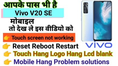 Vivo V20 SE Touch screen not working Touch Hang Logo Vivo V20 SE Touch screen not working Touch Hang Logo