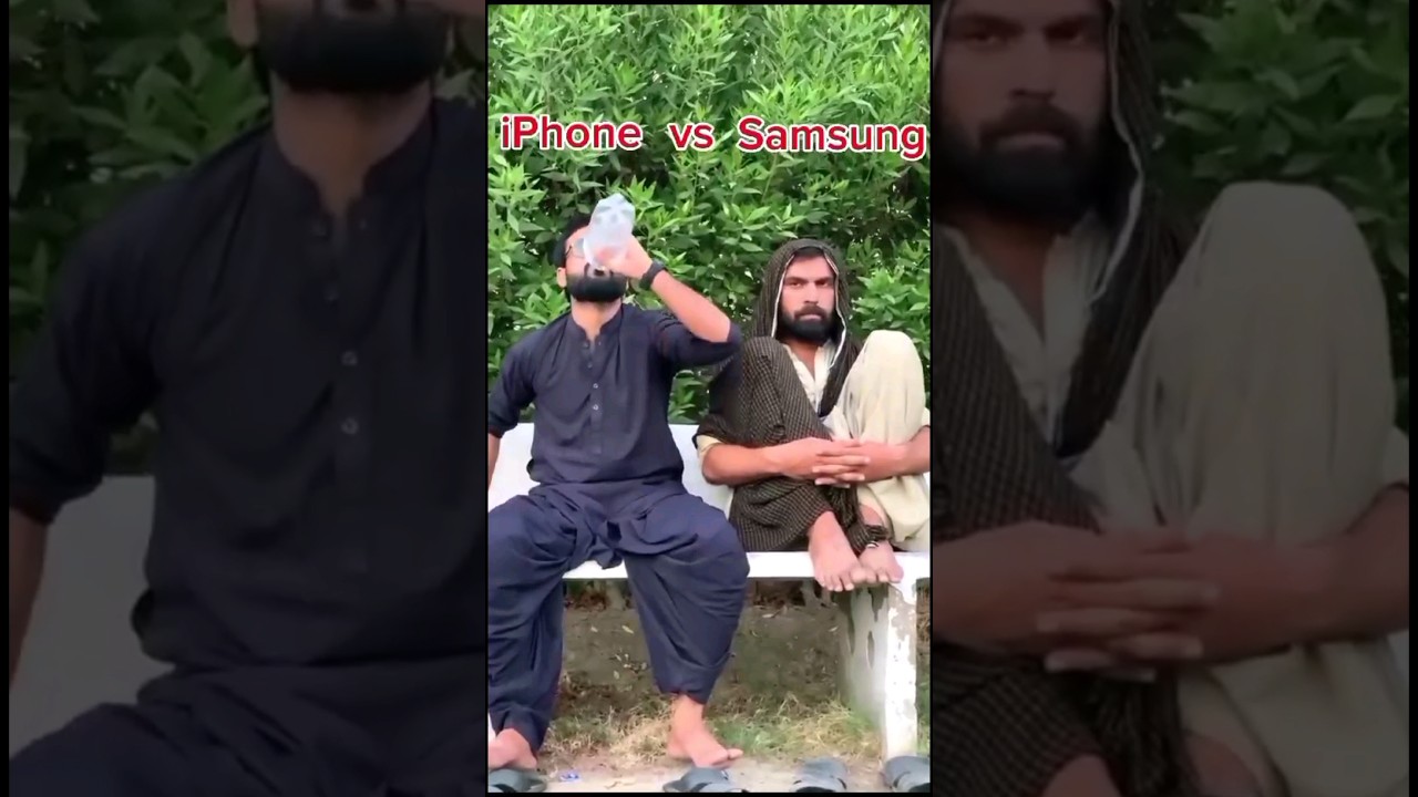 iPhone vs Samsung #funny #babache #shorts iPhone vs Samsung #funny #babache #shorts