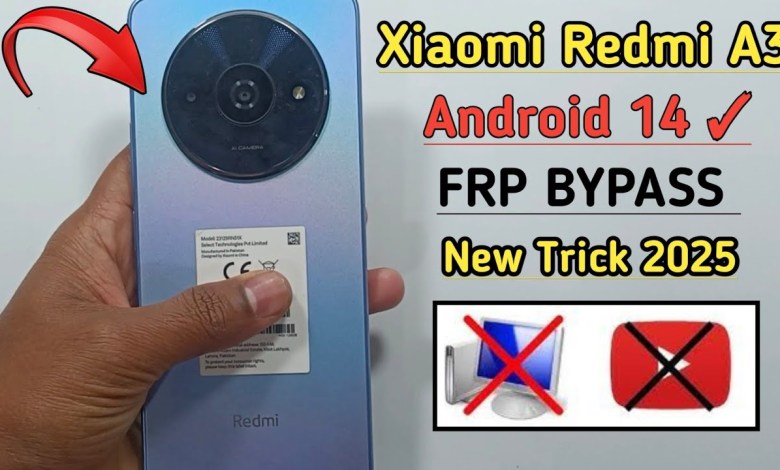 Unlock Google Account on Redmi A3 in 2025: No PC Required! Unlock Google Account on Redmi A3 in 2025: No PC Required!