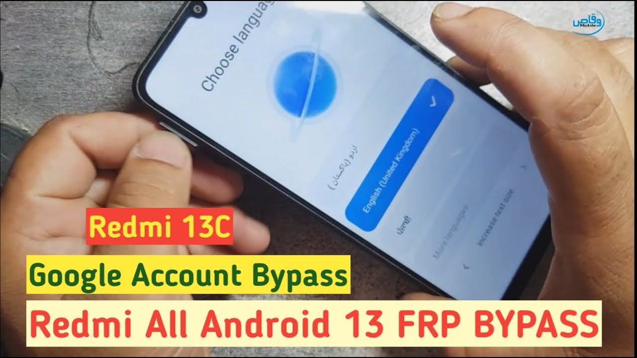 Xiaomi Redmi All Android 13 Frp Bypass | Redmi 13c Xiaomi Redmi All Android 13 Frp Bypass | Redmi 13c