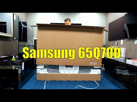 Samsung 65Q70D QLED 2024 Unboxing, Setup and 4K Samsung 65Q70D QLED 2024 Unboxing, Setup and 4K