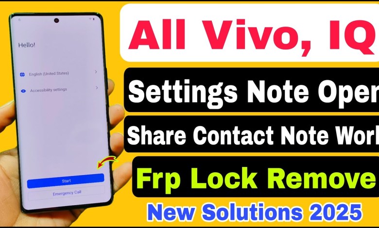 Curious About IQ Share Contact Note Work FRP Bypass on Android? Explore Vivo’s Innovative Solution Curious About IQ Share Contact Note Work FRP Bypass on Android? Explore Vivo’s Innovative Solution