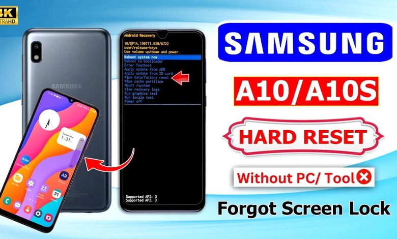 Samsung A10 /10S Unlock Remove Password 2024 How to Samsung A10 /10S Unlock Remove Password 2024 How to