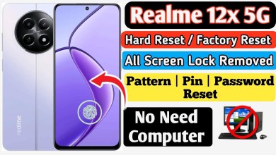 Realme 12X 5G Hard Reset | All Realme Screen Lock Realme 12X 5G Hard Reset | All Realme Screen Lock
