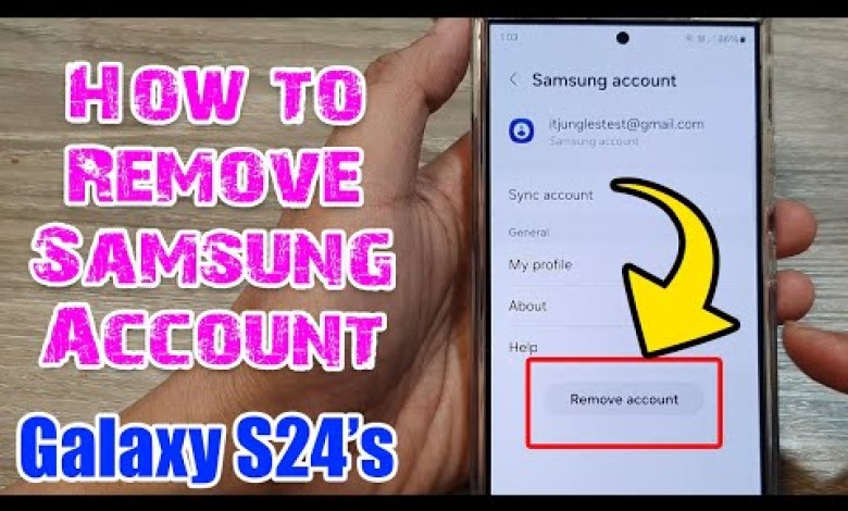 Galaxy S24/S24+/Ultra: How to Remove Samsung Galaxy S24/S24+/Ultra: How to Remove Samsung