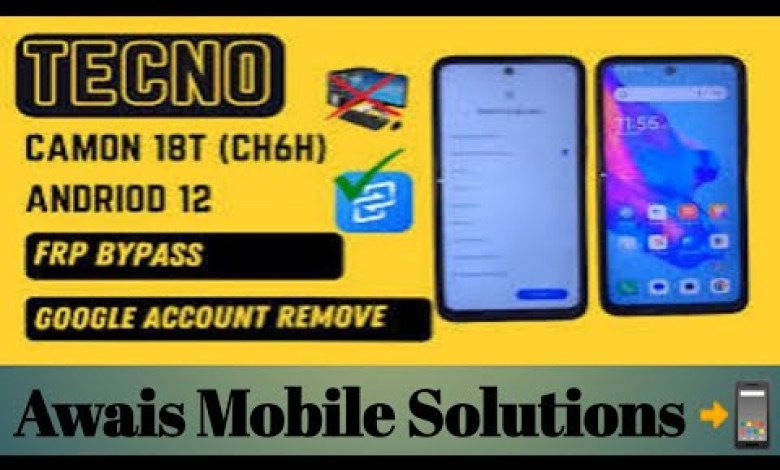 Tecno Camon 18T Frp Bypass || Tecno Camon 18 Android 12 Tecno Camon 18T Frp Bypass || Tecno Camon 18 Android 12