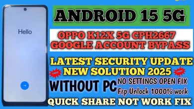 Unlocking Secrets: OPPO K12x 5G (CPH2667) FRP Bypass | Discover the Latest Update! Unlocking Secrets: OPPO K12x 5G (CPH2667) FRP Bypass | Discover the Latest Update!