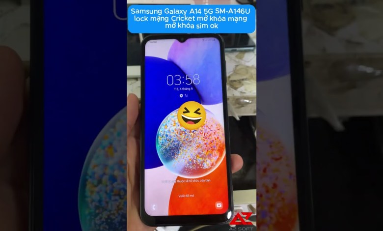 Samsung Galaxy A14 5G SM-A146U locked Cricket network open Samsung Galaxy A14 5G SM-A146U locked Cricket network open