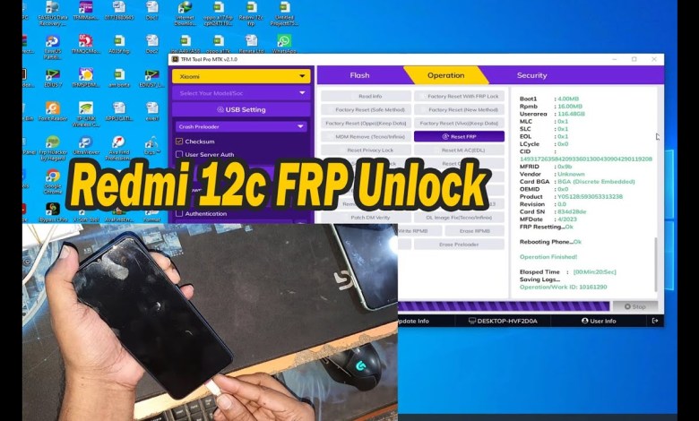Redmi 12c frp tfm tool Redmi 12c frp tfm tool