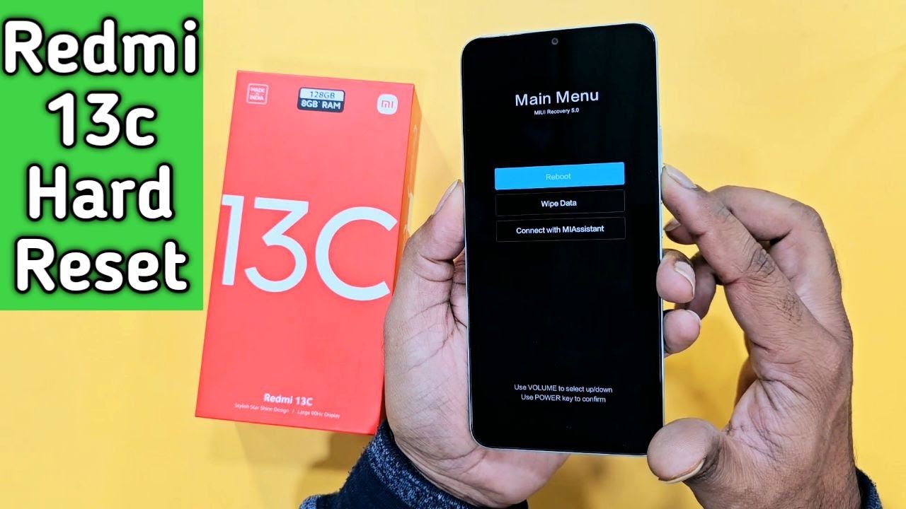Redmi 13c Hard Reset | Pattern Unlock without pc Redmi 13c Hard Reset | Pattern Unlock without pc