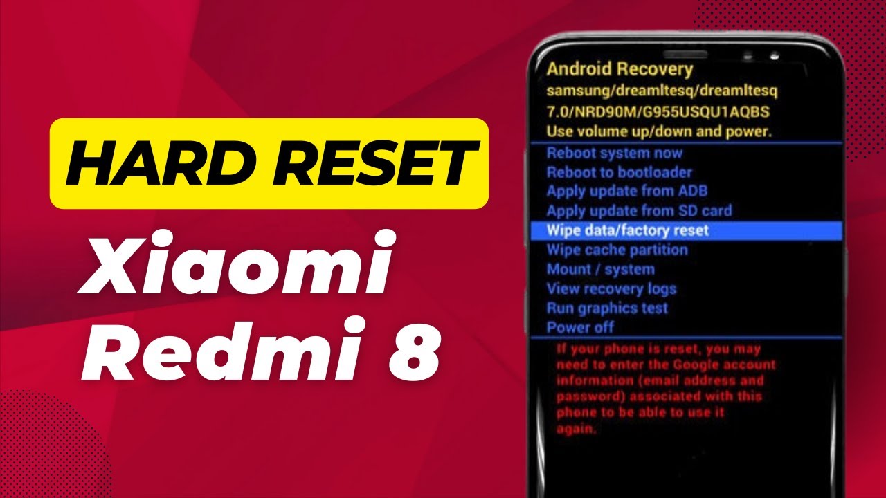 Xiaomi Redmi 8 Hard Reset Pattern Unlock – Full Guide Xiaomi Redmi 8 Hard Reset Pattern Unlock – Full Guide