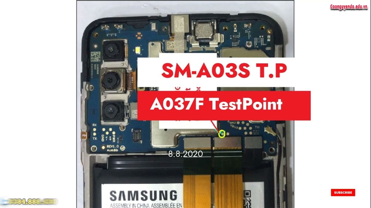 Test Point Samsung A03s Test Point Samsung A03s