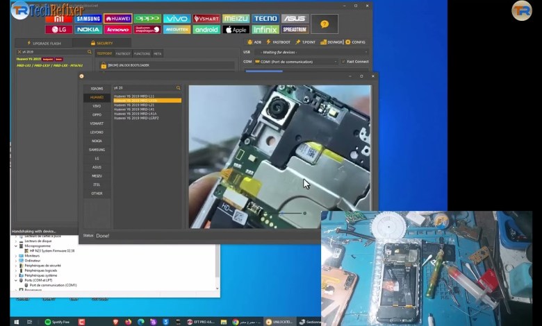 Huawei Y6 2018 FRP Bypass Test point By unlocktool Huawei Y6 2018 FRP Bypass Test point By unlocktool