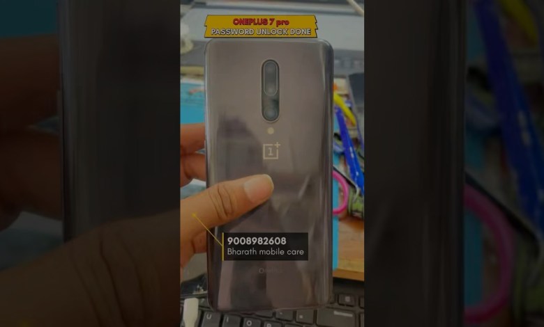 One plus 7 pro password and frp unlock done One plus 7 pro password and frp unlock done