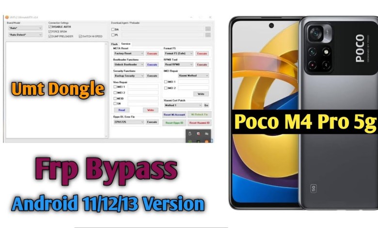Poco M4 Pro 5G Frp Bypass Umt Dongle| Android Version Poco M4 Pro 5G Frp Bypass Umt Dongle| Android Version