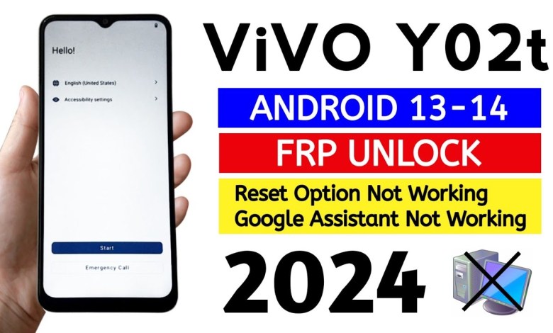 ViVO Y02t (V2254) Frp Bypass Android 13-14 (Without Pc) ViVO Y02t (V2254) Frp Bypass Android 13-14 (Without Pc)