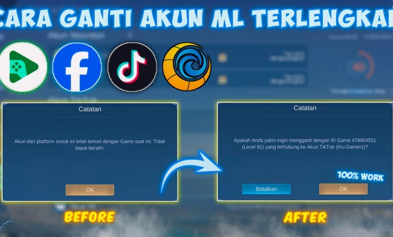 4 WAYS TO CHANGE YOUR LATEST MOBILE LEGEND ACCOUNT!! METHOD 4 WAYS TO CHANGE YOUR LATEST MOBILE LEGEND ACCOUNT!! METHOD