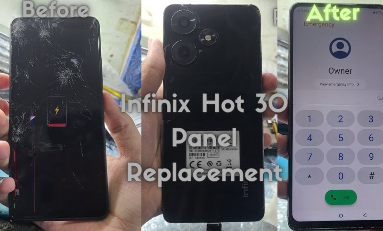 infinix Hot 30 Panel Change infinix Hot 30 Panel Change