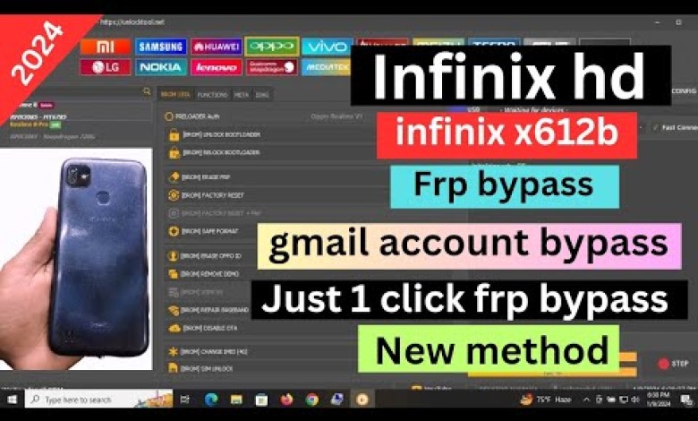 infinix hd (x612b) frp unlock tool / infinix hd gmail infinix hd (x612b) frp unlock tool / infinix hd gmail