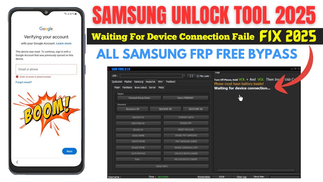 Unlock Your Samsung Device for Free with the Latest FRP Bypass Method – Android 14/13/12! Unlock Your Samsung Device for Free with the Latest FRP Bypass Method – Android 14/13/12!