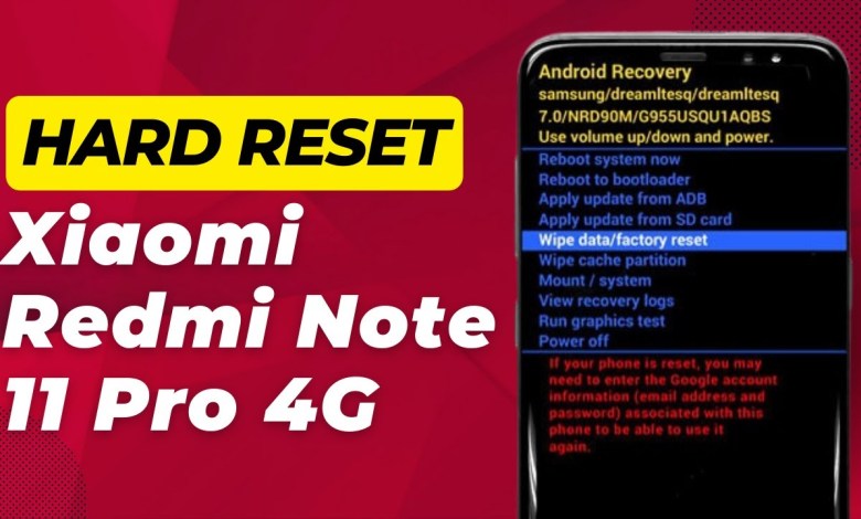 How to Hard Reset Xiaomi Redmi Note 11 Pro 4G (Quick & How to Hard Reset Xiaomi Redmi Note 11 Pro 4G (Quick &